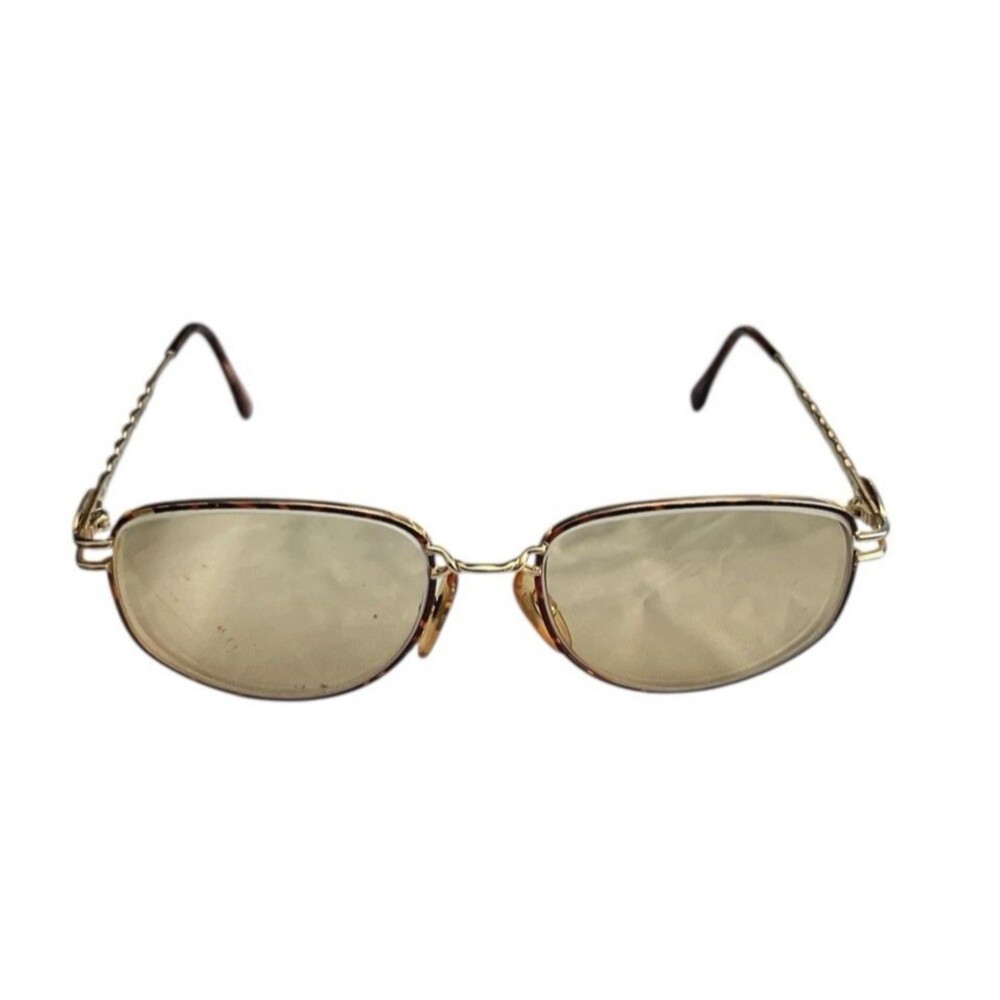 Vintage Giorgio Beverly Hills G 806 Eyeglasses Women's Gold Full Rim FRAMES ONLY